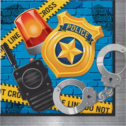 Servetėlės "Policininkai" (16 vnt.)